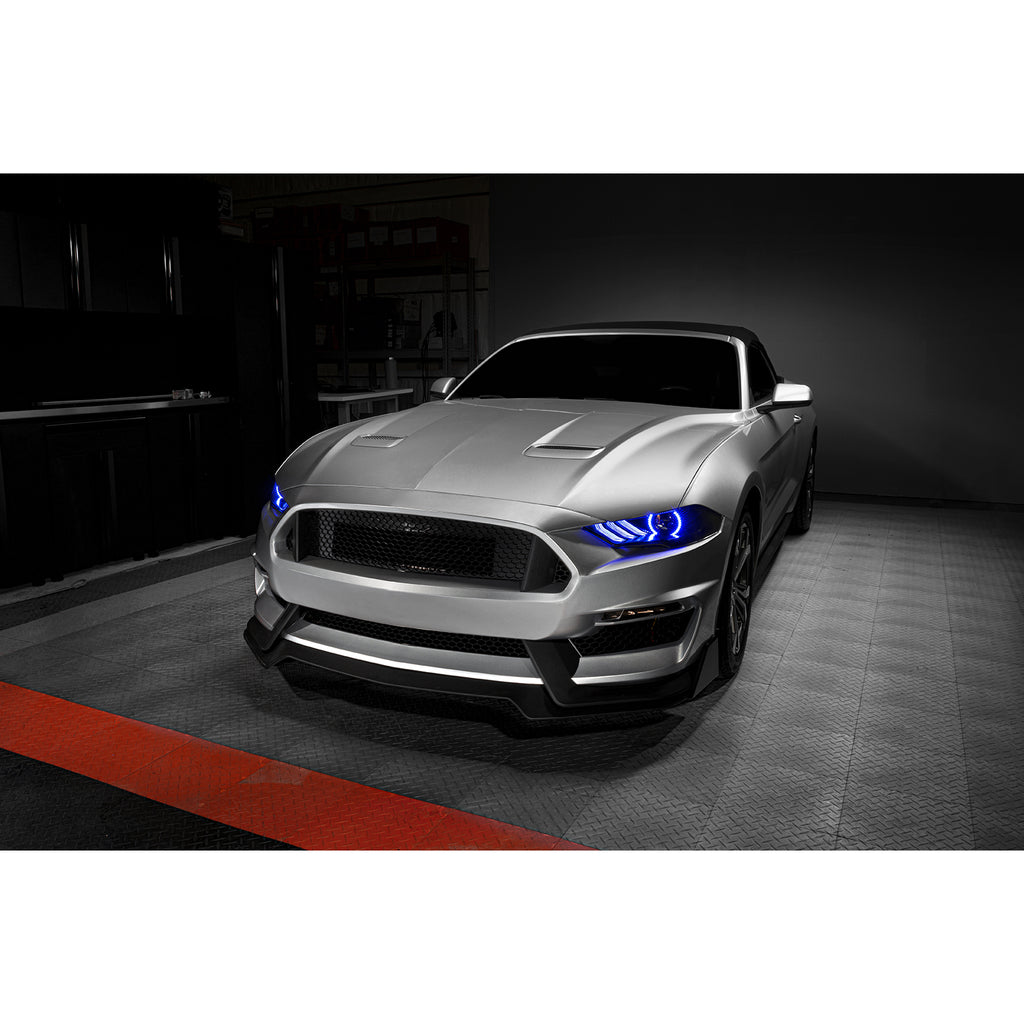 Oracle-18-21-Ford-Mustang-Dynamic-Drl-Upgrade-W-Halo-Kit--Sequential-Turn-Signal---Colorshift