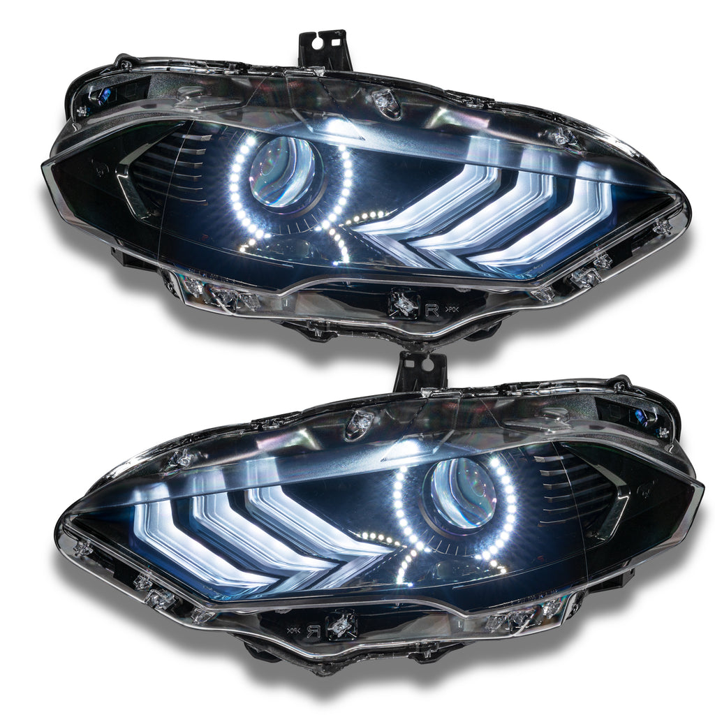 Oracle-18-21-Ford-Mustang-Dynamic-Drl-Upgrade-W-Halo-Kit--Sequential-Turn-Signal---Colorshift