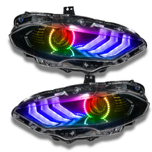 Load image into Gallery viewer, Oracle-18-21-Ford-Mustang-Dynamic-Drl-Upgrade-W-Halo-Kit--Sequential-Turn-Signal---Colorshift