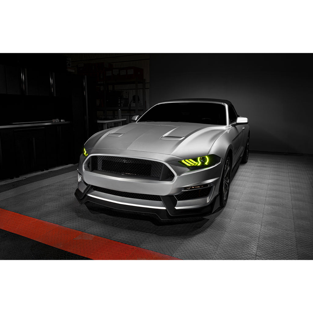Oracle-18-21-Ford-Mustang-Dynamic-Drl-Upgrade-W-Halo-Kit--Sequential-Turn-Signal---Colorshift