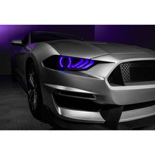 Load image into Gallery viewer, Oracle-18-21-Ford-Mustang-Dynamic-Drl-Upgrade-W-Halo-Kit--Sequential-Turn-Signal---Colorshift