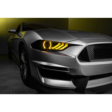 Load image into Gallery viewer, Oracle-18-21-Ford-Mustang-Dynamic-Drl-Upgrade-W-Halo-Kit--Sequential-Turn-Signal---Colorshift