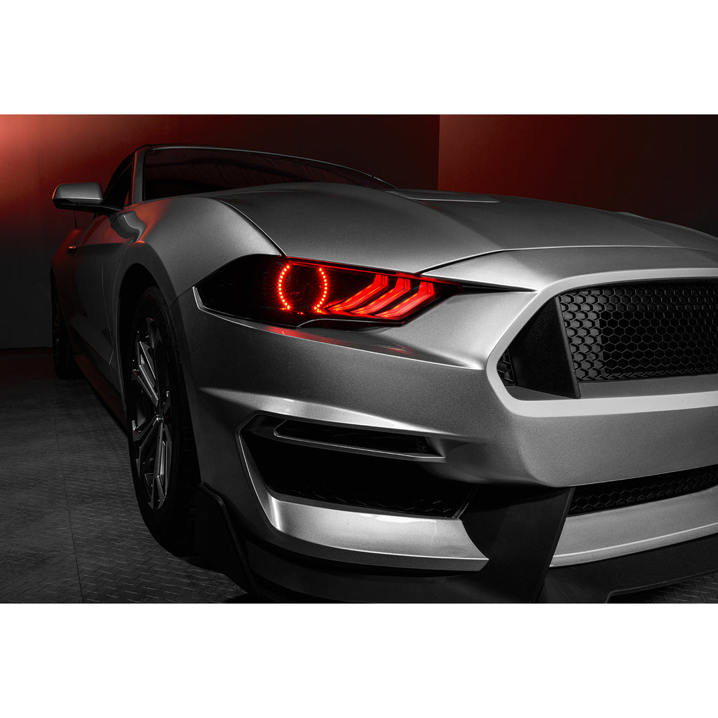 Oracle-18-21-Ford-Mustang-Dynamic-Drl-Upgrade-W-Halo-Kit--Sequential-Turn-Signal---Colorshift