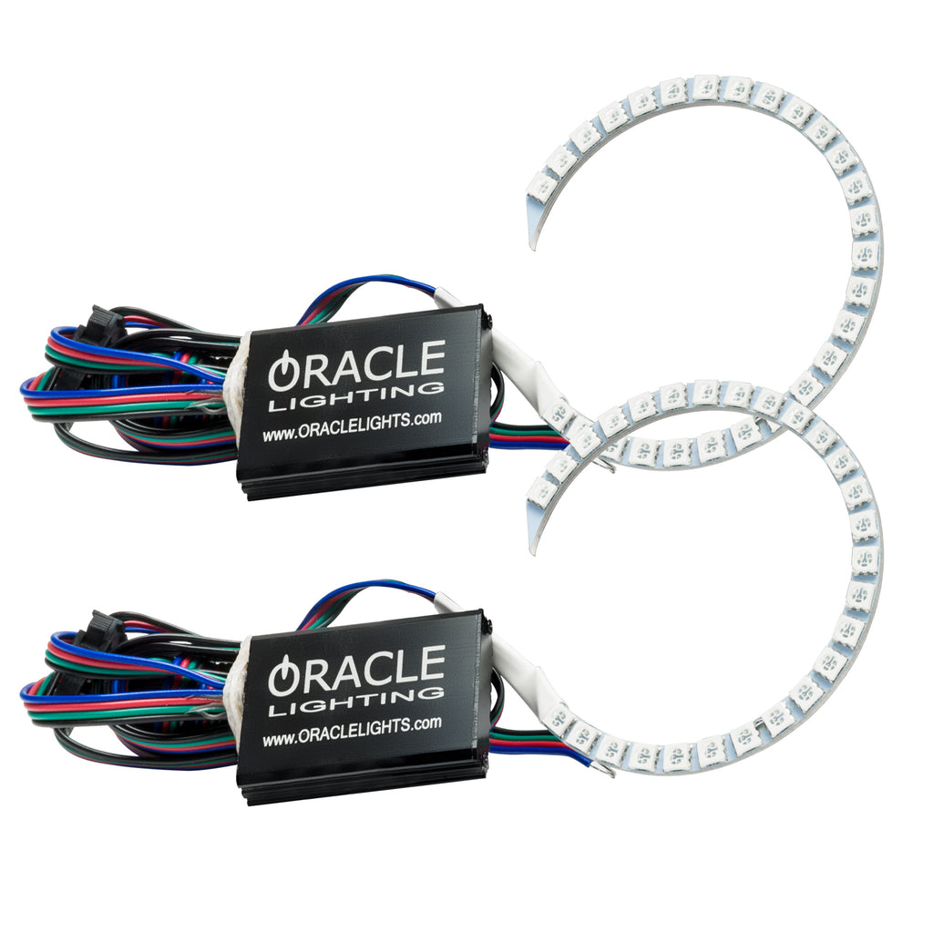 Oracle-18-21-Ford-Mustang-Led-Headlight-Halo-Kit---Colorshift-WO-Controller