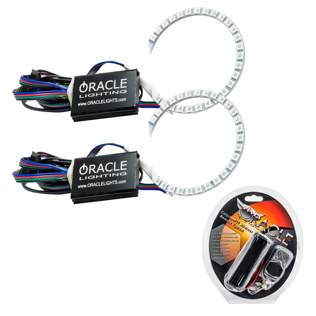 Oracle-18-21-Ford-Mustang-Led-Headlight-Halo-Kit---Colorshift