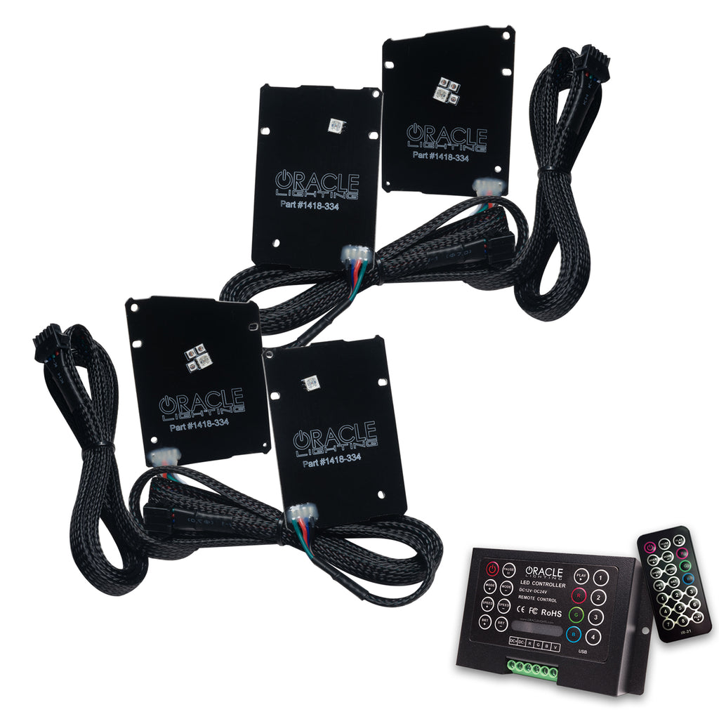 Oracle-19-21-Chevy-Camaro-LsLt-RgbA-Headlight-Drl-Upgrade-Kit---Colorshift-W-2.0-Controller