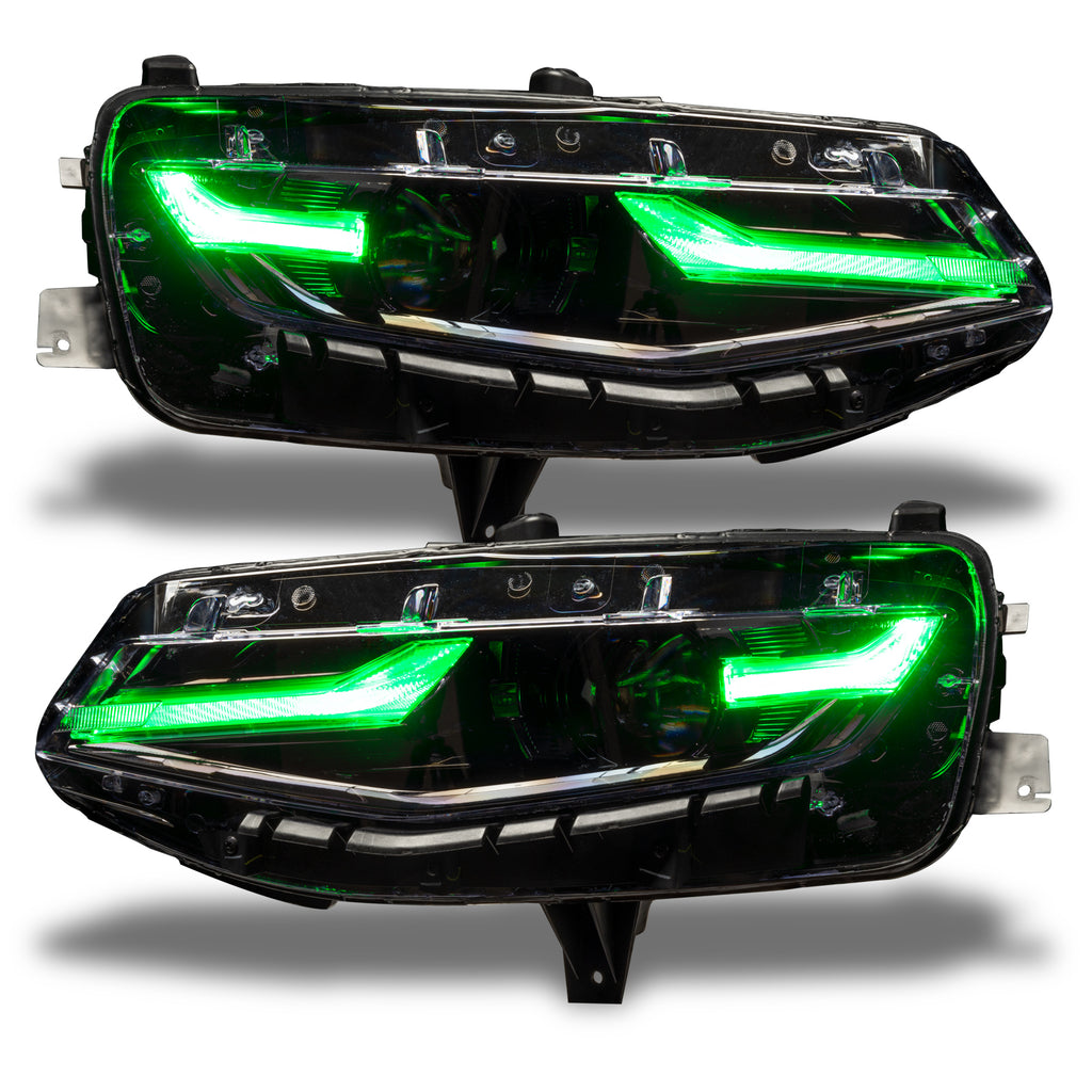 Oracle-19-21-Chevy-Camaro-LsLt-RgbA-Headlight-Drl-Upgrade-Kit---Colorshift-W-Simple-Controller