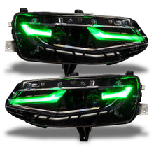 Load image into Gallery viewer, Oracle-19-21-Chevy-Camaro-LsLt-RgbA-Headlight-Drl-Upgrade-Kit---Colorshift-W-Simple-Controller