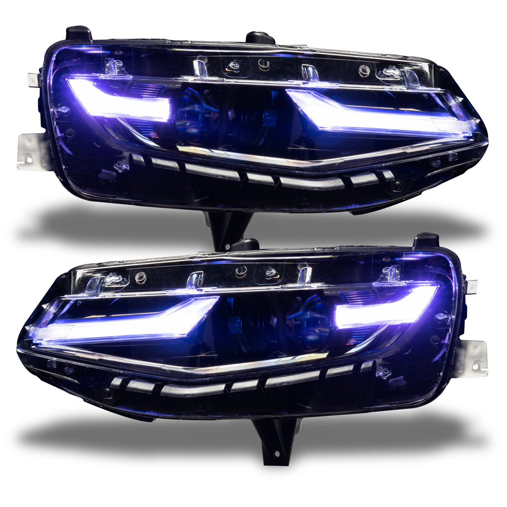 Oracle-19-21-Chevy-Camaro-LsLt-RgbA-Headlight-Drl-Upgrade-Kit---Colorshift-W-Simple-Controller