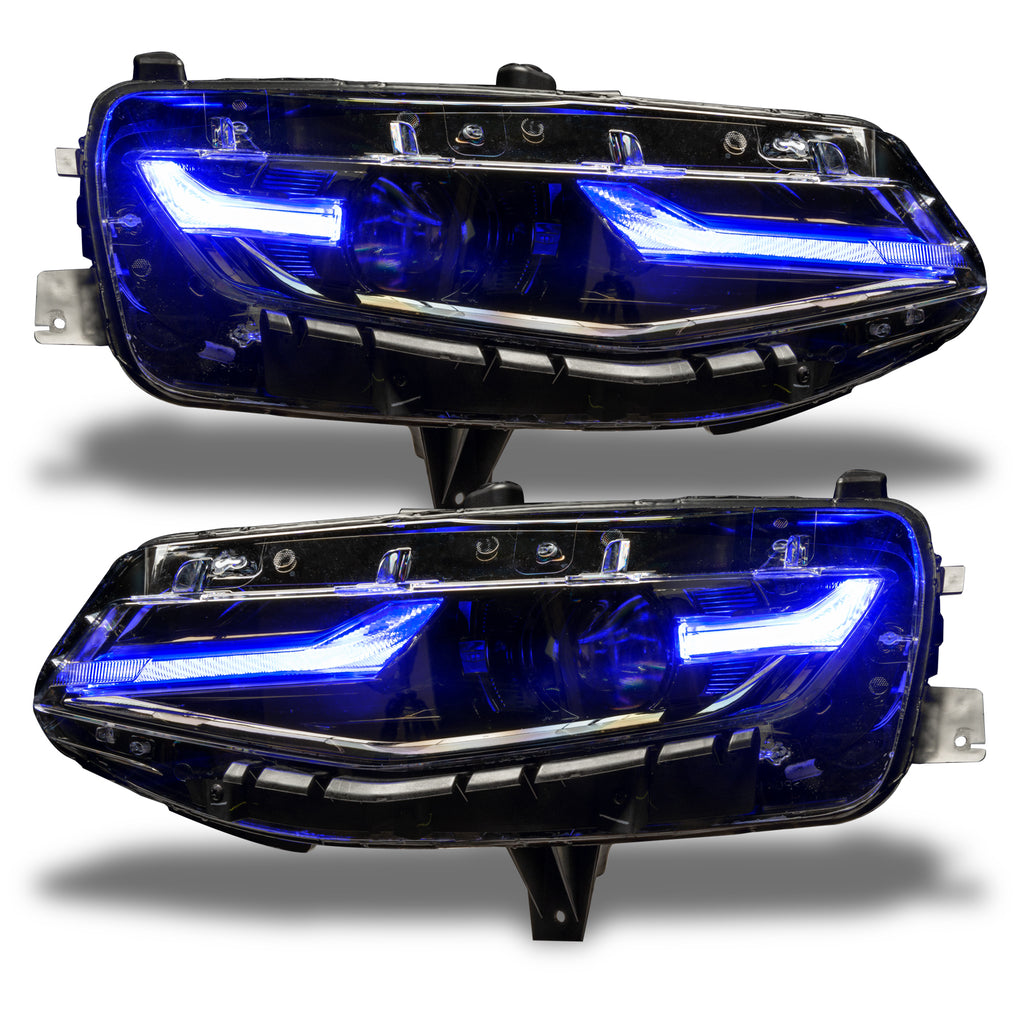 Oracle-19-21-Chevy-Camaro-LsLt-RgbA-Headlight-Drl-Upgrade-Kit---Colorshift-W-Simple-Controller