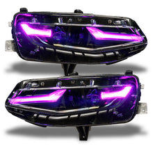 Load image into Gallery viewer, Oracle-19-21-Chevy-Camaro-LsLt-RgbA-Headlight-Drl-Upgrade-Kit---Colorshift-W-Simple-Controller