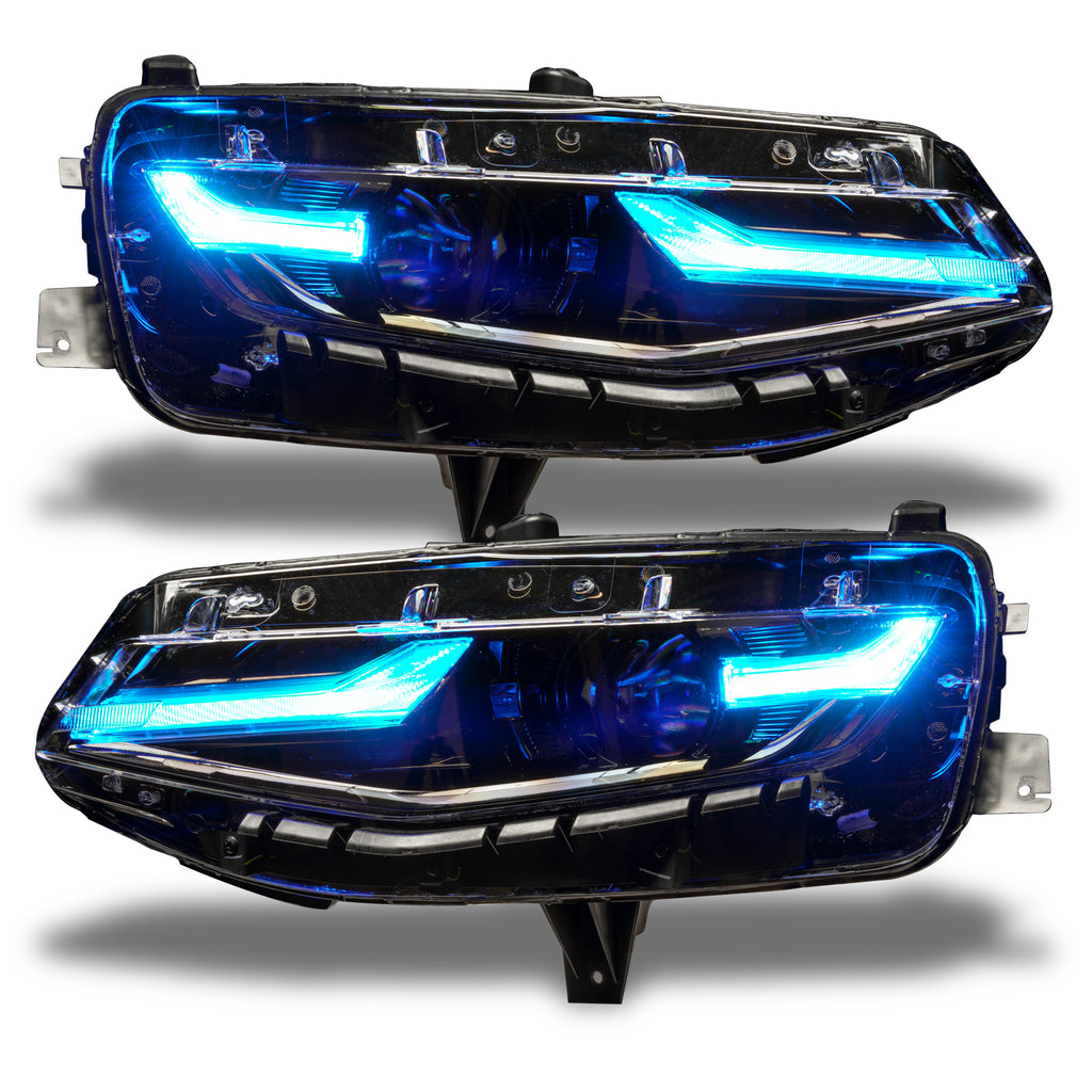 Oracle-19-21-Chevy-Camaro-LsLt-RgbA-Headlight-Drl-Upgrade-Kit---Colorshift-W-Simple-Controller