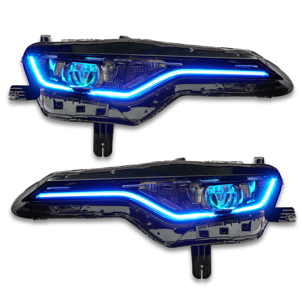 Oracle-19-21-Chevy-Camaro-SsRs-RgbwA-Headlight-Drl-Upgrade-Kit---Colorshift-W-Bc1-Controller