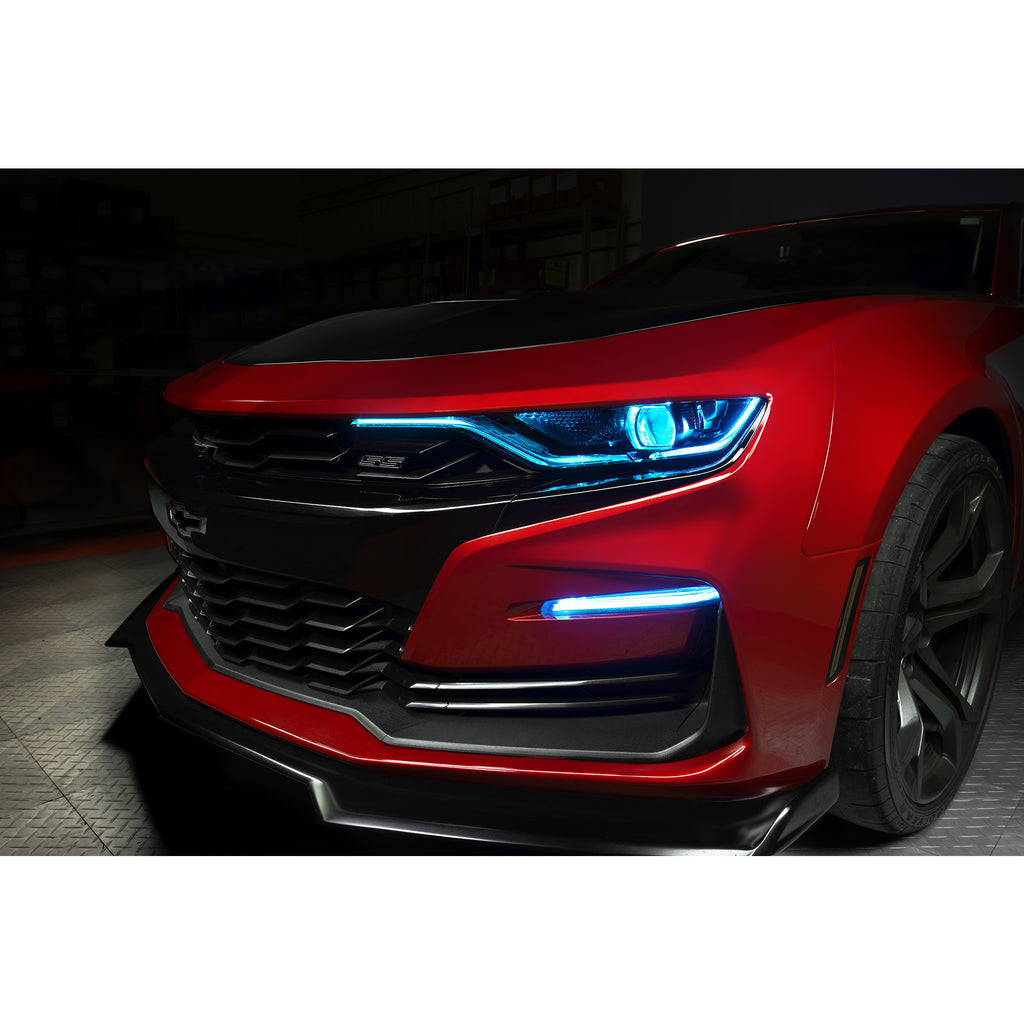Oracle-19-21-Chevy-Camaro-SsRs-RgbwA-Headlight-Drl-Upgrade-Kit---Colorshift-WO-Controller