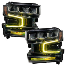 Load image into Gallery viewer, Oracle-19-21-Chevy-Silverado-1500-RgbW-Headlight-Drl-Upgrade-Kit---Colorshift