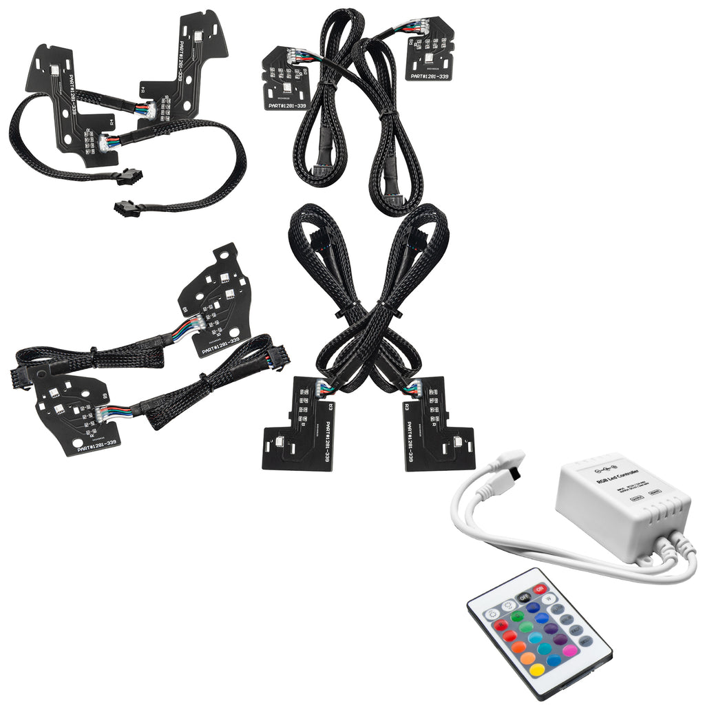 Oracle-19-21-Dodge-Ram-1500-Reflector-Led-Headlight-Drl-Upgrade-Kit---Colorshift-WSimple-Controller
