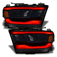 Load image into Gallery viewer, Oracle-19-21-Dodge-Ram-1500-RgbW-Headlight-Drl-Upgrade-Kit---Reflector-Led-Headlights---Colorshift