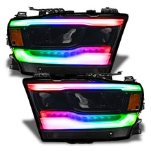 Load image into Gallery viewer, Oracle-19-21-Dodge-Ram-1500-RgbW-Headlight-Drl-Upgrade-Kit--Reflector-Led-Headlights---ColorshiftW