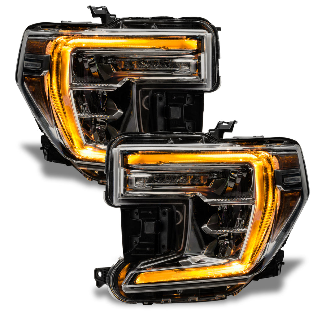Oracle-19-21-Gmc-Sierra-1500-RgbW-Headlight-Drl-Upgrade-Kit---Colorshift-WO-Controller