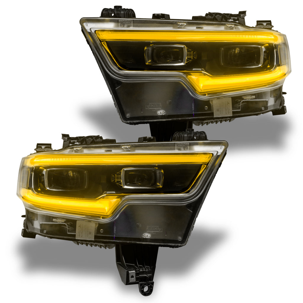 Oracle-19-21-Ram-1500-Projector-Led-Headlight-Drl-Upgrade-Kit---Colorshift-RgbwA-W-2.0-Controller