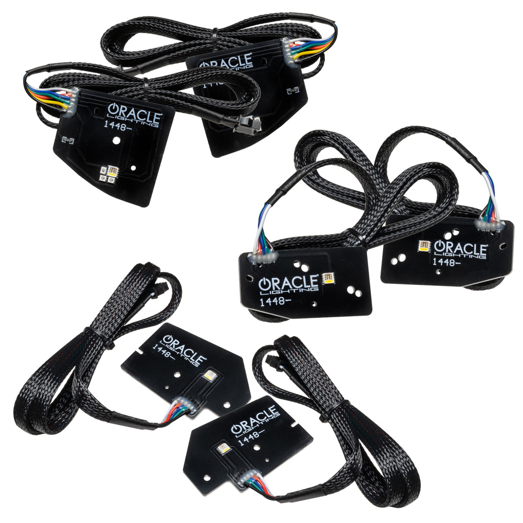 Oracle-19-21-Ram-1500-Projector-Led-Headlight-Drl-Upgrade-Kit---Colorshift-RgbwA-WO-Controller