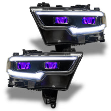 Load image into Gallery viewer, Oracle-19-21-Ram-1500-Rgb-Headlight-Demon-Eye-Kit---Led-Projector---Colorshift-WO-Controller