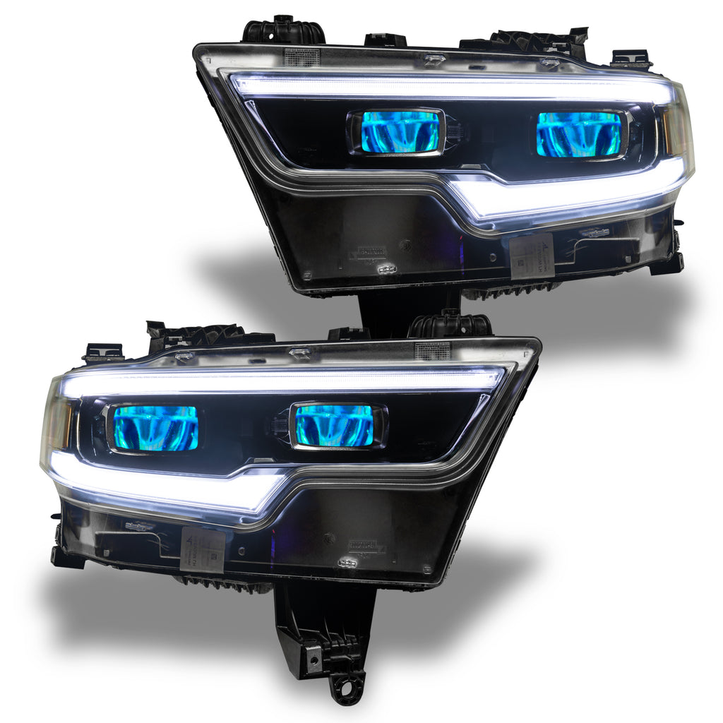 Oracle-19-21-Ram-1500-Rgb-Headlight-Demon-Eye-Kit---Led-Projector---Colorshift-WO-Controller