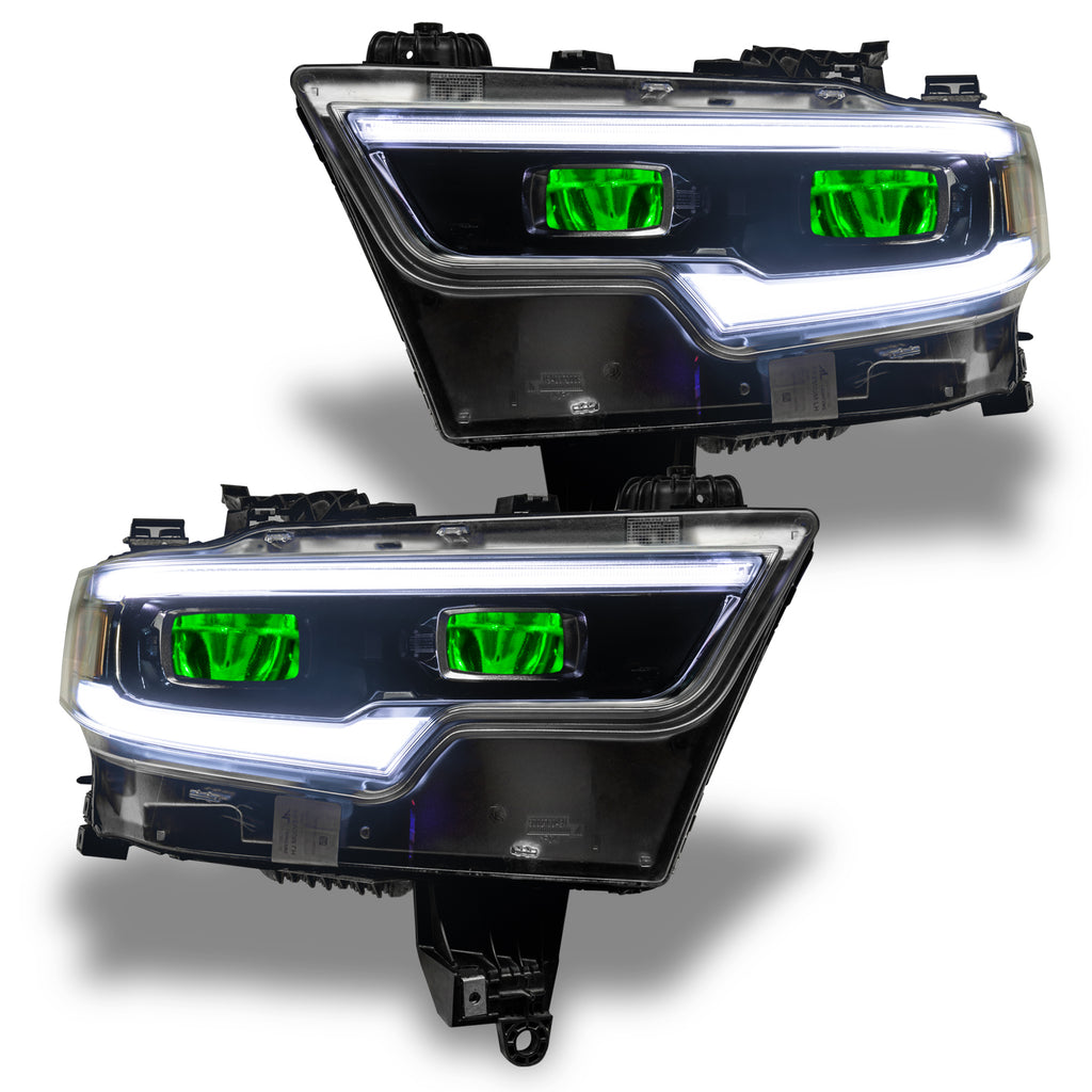 Oracle-19-21-Ram-1500-Rgb-Headlight-Demon-Eye-Kit---Led-Projector---Colorshift-WO-Controller