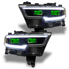Load image into Gallery viewer, Oracle-19-21-Ram-1500-Rgb-Headlight-Demon-Eye-Kit---Led-Projector---Colorshift-WO-Controller