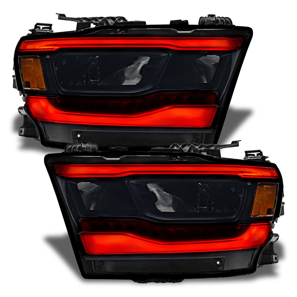 Oracle-19-21-Ram-1500-RgbW-Headlight-Drl-Upgrade-Kit-Reflector-Led---Colorshift-W-Bc1-Controller