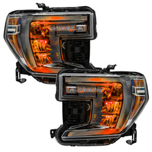 Load image into Gallery viewer, Oracle-19-21-SilveradoSierra-1500-Rgb-Demon-Eye-Headlight-Upgrade-Kit---Colorshift-WO-Controller