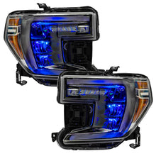 Load image into Gallery viewer, Oracle-19-21-SilveradoSierra-1500-Rgb-Demon-Eye-Headlight-Upgrade-Kit---Colorshift-WO-Controller