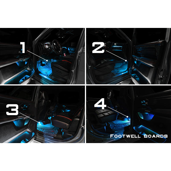Oracle-19-22-Ram-Complete-Interior-Ambient-Lighting-Colorshift-Rgb-Conversion-Kit