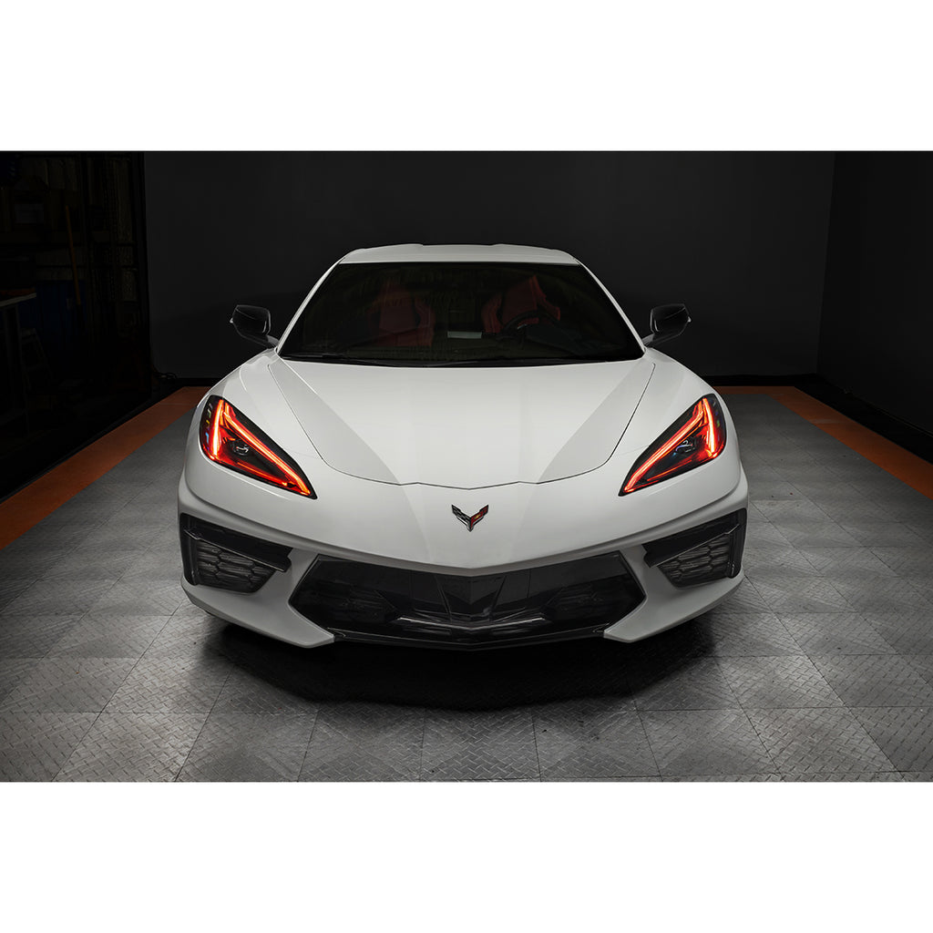 Oracle-20-21-Chevy-Corvette-C8-RgbA-Headlight-Drl-Upgrade-Kit---Colorshift-W-Simple-Controller