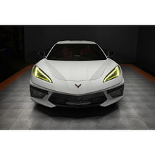 Load image into Gallery viewer, Oracle-20-21-Chevy-Corvette-C8-RgbA-Headlight-Drl-Upgrade-Kit---Colorshift-W-Simple-Controller
