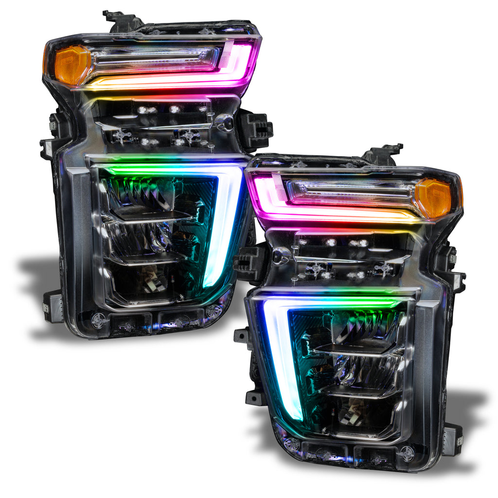 Oracle-20-21-Chevy-Silv-Hd-25003500-RgbW-Headlight-Drl-Upgrade-Kit---Colorshift-W-Bc1-Controller