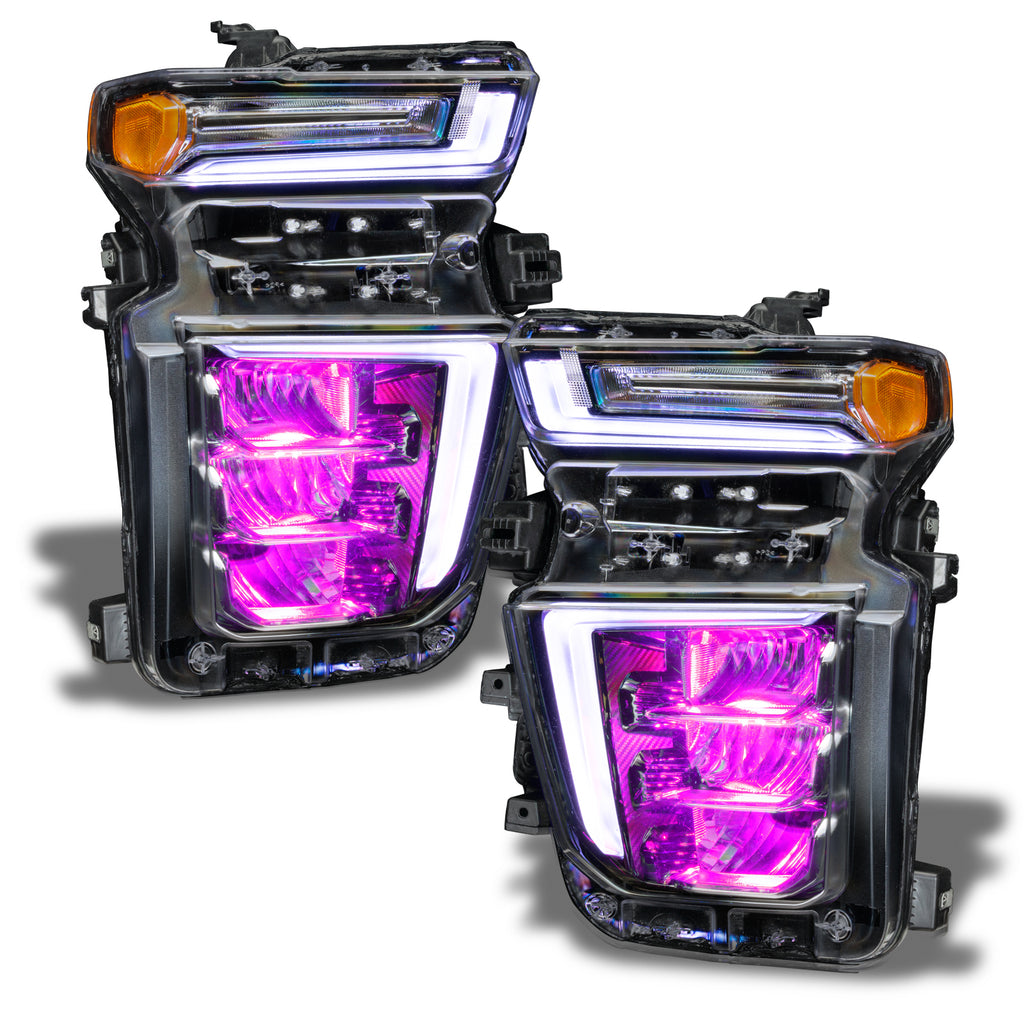 Oracle-20-21-Chevy-Silverado-Hd-25003500-Rgb-Headlight-Demon-Eye-Kit---Colorshift-WO-Controller