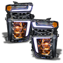 Load image into Gallery viewer, Oracle-20-21-Chevy-Silverado-Hd-25003500-Rgb-Headlight-Demon-Eye-Kit---Colorshift-WO-Controller