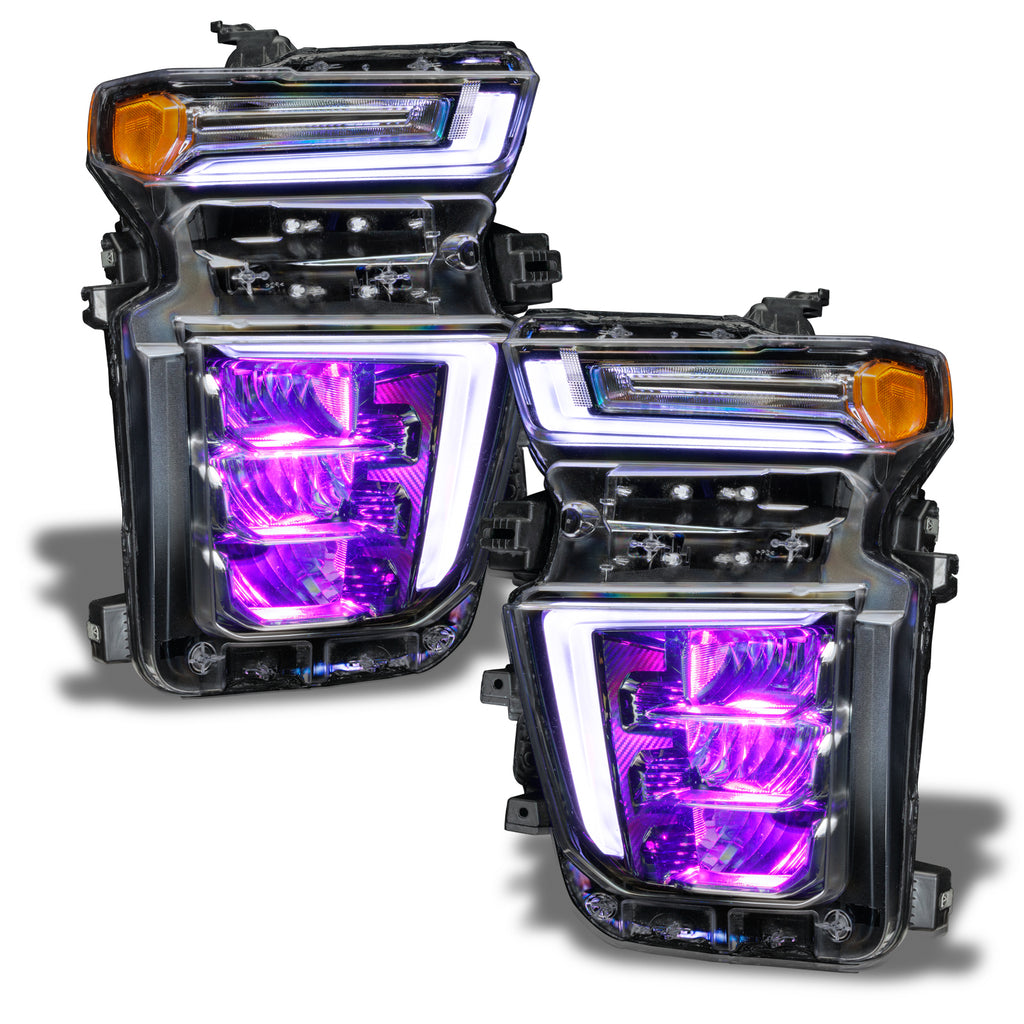Oracle-20-21-Chevy-Silverado-Hd-25003500-Rgb-Headlight-Demon-Eye-Kit---Colorshift-WO-Controller