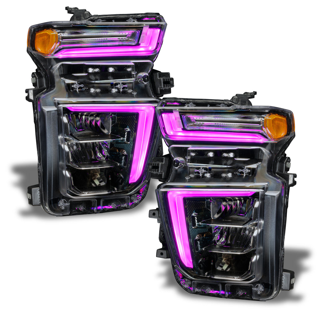 Oracle-20-21-Chevy-Silverado-Hd-25003500-RgbW-Headlight-Drl-Upgrade-Kit---Colorshift