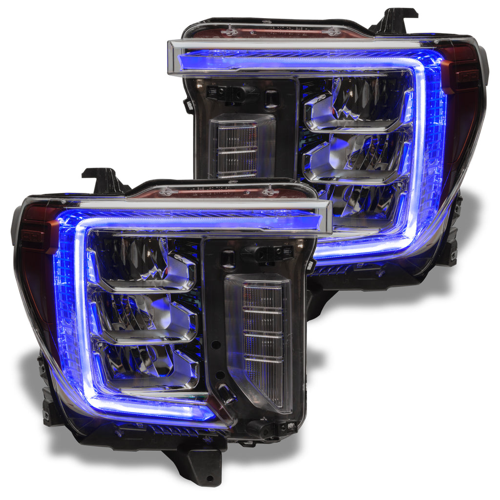 Oracle-20-21-Gmc-Sierra-2500-Hd-RgbW-Headlight-Drl-Upgrade-Kit---Colorshift-W-Simple-Controller