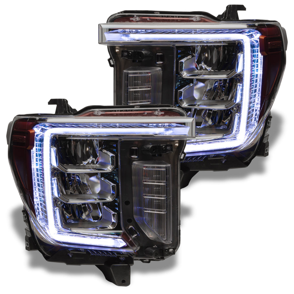 Oracle-20-21-Gmc-Sierra-25003500-Hd-RgbW-Headlight-Drl-Upgrade-Kit---Colorshift-W-Bc1-Controller