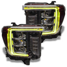 Load image into Gallery viewer, Oracle-20-21-Gmc-Sierra-25003500-Hd-RgbW-Headlight-Drl-Upgrade-Kit---Colorshift-WO-Controller