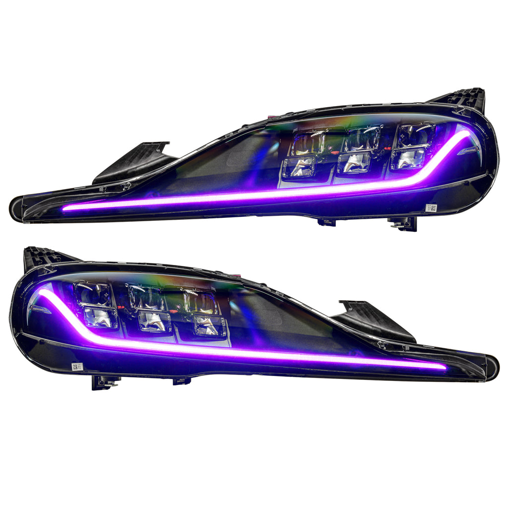 Oracle-20-21-Toyota-Supra-Gr-RgbA-Headlight-Drl-Upgrade-Kit---Colorshift-W-Bc1-Controller