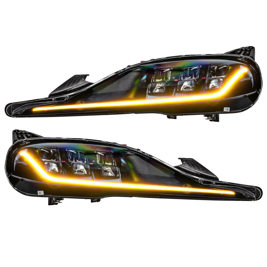 Oracle-20-21-Toyota-Supra-Gr-RgbA-Headlight-Drl-Upgrade-Kit---Colorshift-W-Simple-Controller