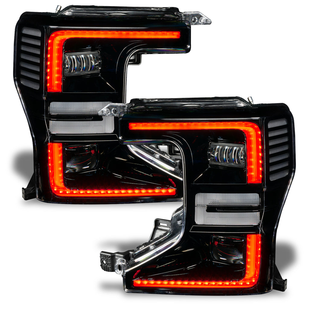 Oracle-20-22-Ford-F-250350-Super-Duty-Dynamic-Colorshift-Headlight-Drl-Upgrade-Kit-WSwitchback