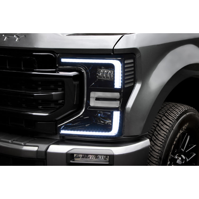 Oracle-20-22-Ford-F-250350-Super-Duty-Dynamic-Colorshift-Headlight-Drl-Upgrade-Kit-WSwitchback