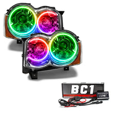 Load image into Gallery viewer, Oracle-2008-2010-Jeep-Grand-Cherokee-Pre-Assembled-Led-Halo-Headlights---(Hid)