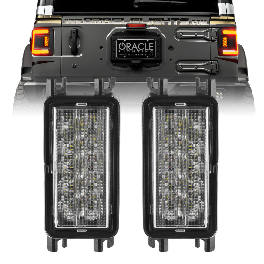 Oracle-2018-Jeep-Wrangler-Jl-Dual-Function-Reverse-Led-Modules-Flush-Tail-Light---AmberWhite