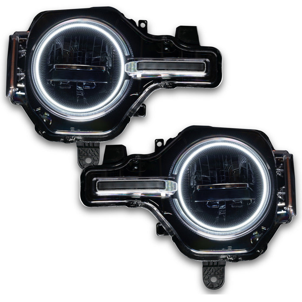Oracle-2021-Ford-Bronco-Base-Headlight-Led-Halo-Kit---Colorshift---W-Rf-Controller